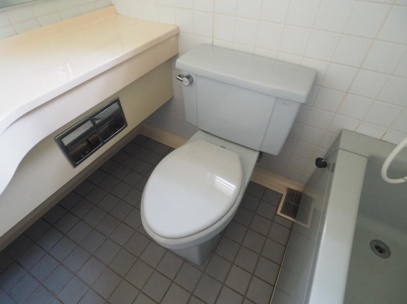 トイレ　窓付きトイレです。