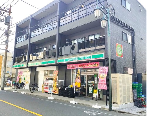 コンビニ　ローソンストア100 江戸川松島四丁目店（コンビニ）まで431m