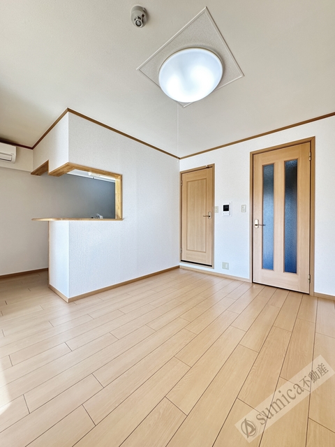 居室・リビング　カウンターキッチンで隠せる魅力＾＾