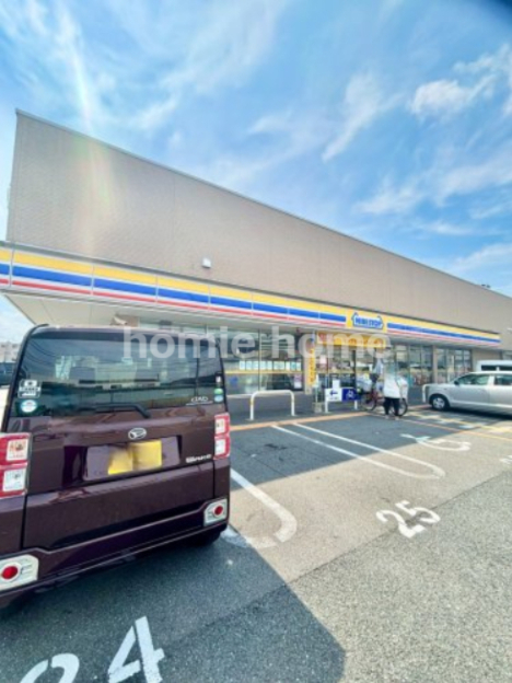 コンビニ　ミニストップ 平野瓜破西店（コンビニ）まで725m