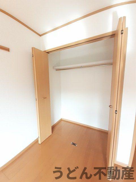 収納　うどん県のお部屋探しはうどん不動産へ うどんちゃんとLINE
