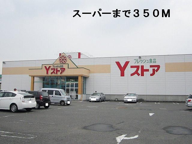 スーパー　Ｙストア（スーパー）まで350m