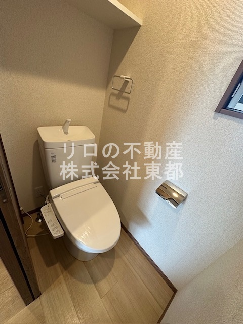 トイレ　洗浄便座付です！