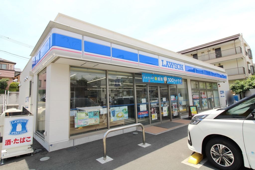 コンビニ　ローソン 鶴見水道道店（コンビニ）まで280m