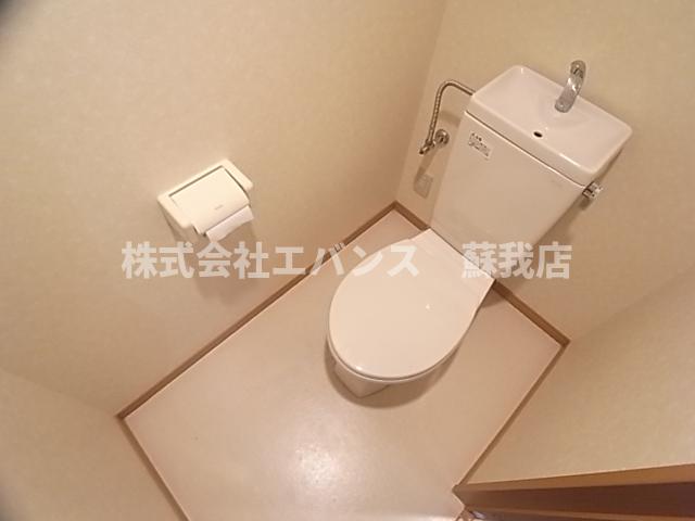 トイレ　ゆったりとした空間のトイレです