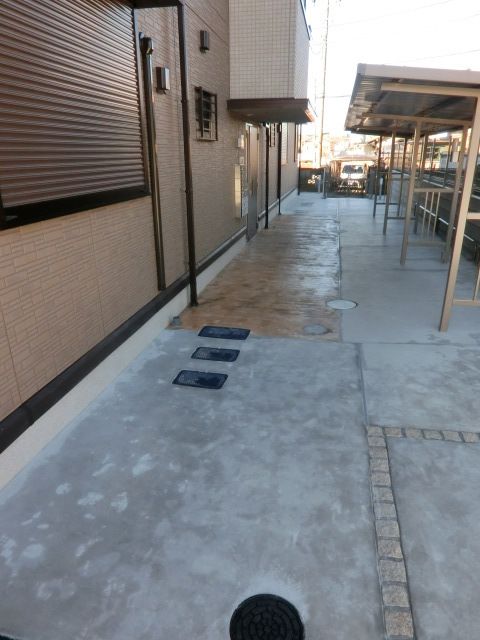 エントランス　お部屋につながるエントランスです