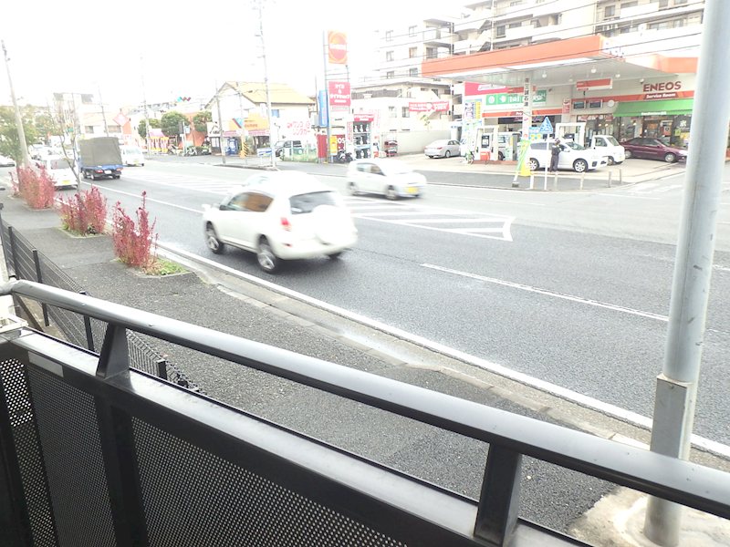 バルコニー　南西向き