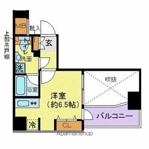 デュアレス千代田三崎町の間取り写真