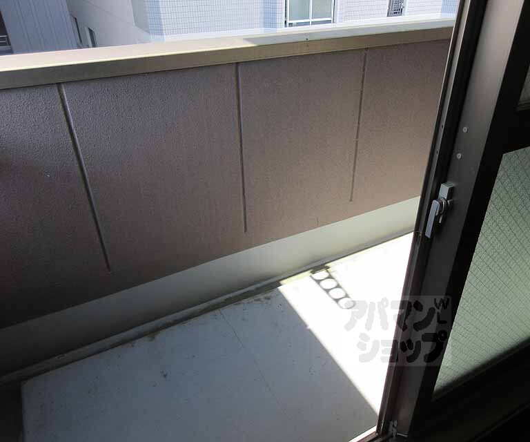 バルコニー　洗濯物も十分干せますね！