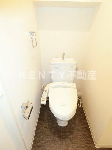 トイレ　ゆったりとした空間のトイレです
