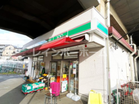 コンビニ　ローソンストア100 市川大野駅前店（コンビニ）まで1541m