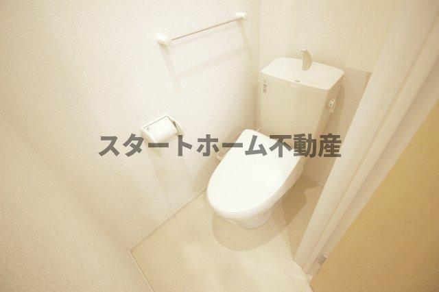 トイレ　ゆったりとした空間のトイレです
