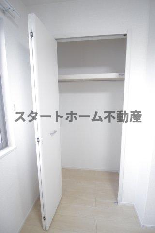 収納　大きなスペースがあり、収納には困りません