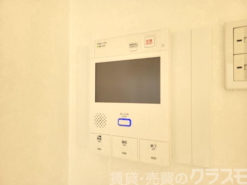 セキュリティ　訪問チェックができるモニターホン！