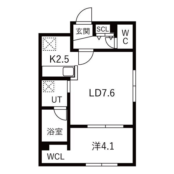 仮)南郷通15丁目南MSの間取り写真