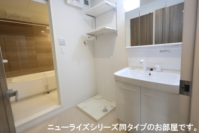 洗面設備　同タイプのお部屋です