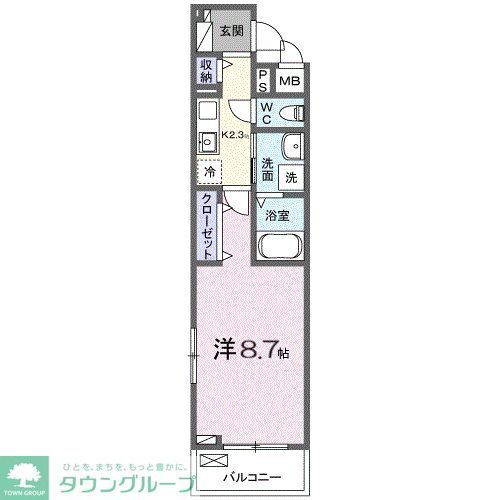 ヒカルサさいたま宮原の間取り写真