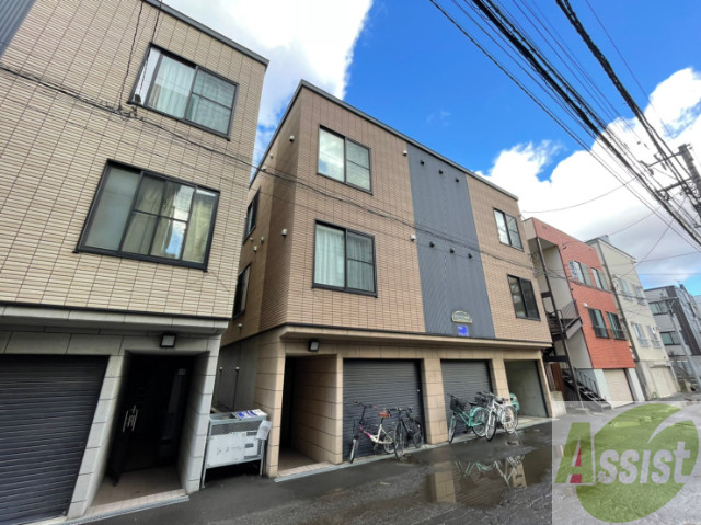 建物外観　札幌市中央区南６条西「アグレアーブル南６条」