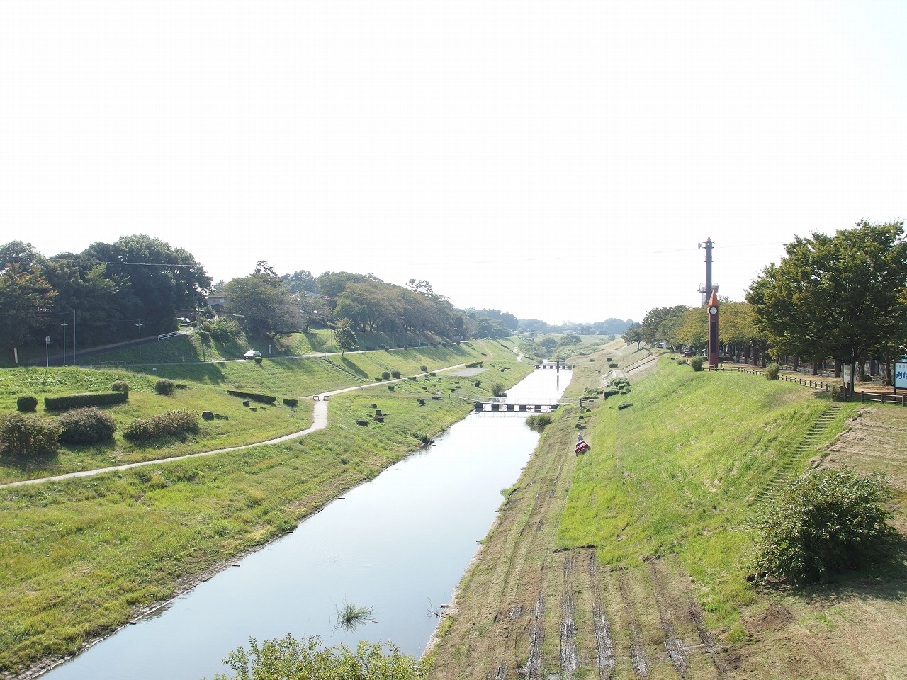 公園　運河水辺公園まで自転車で2分（公園）まで424m