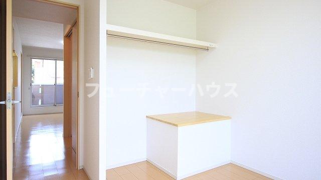 収納　十分な収納スペースがあります