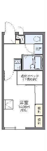 レオパレスコンフォートの間取り写真