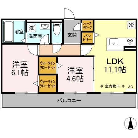 Le cielの間取り写真