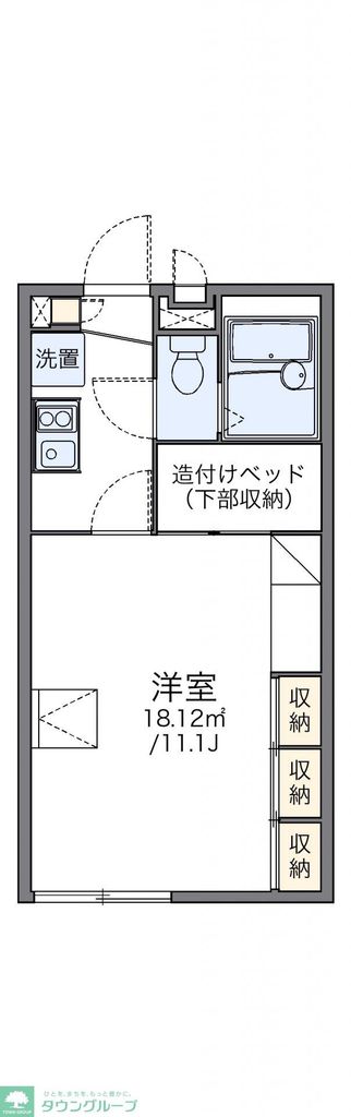 レオパレスVENTVERTの間取り写真