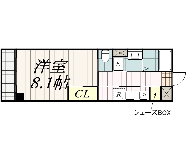 ＪＲ総武線 西千葉駅 徒歩11分 3階建 築12年の間取り写真
