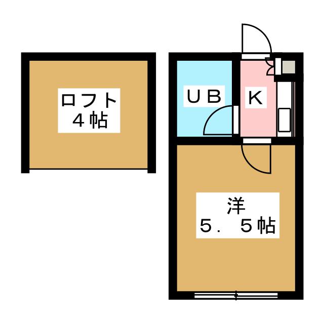 ダイワプラザ蓮沼1の間取り写真