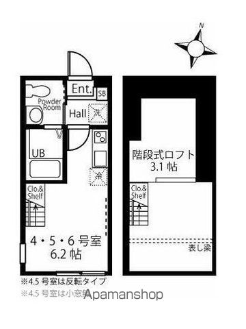 京急本線 弘明寺駅 徒歩5分 2階建 築5年の間取り写真