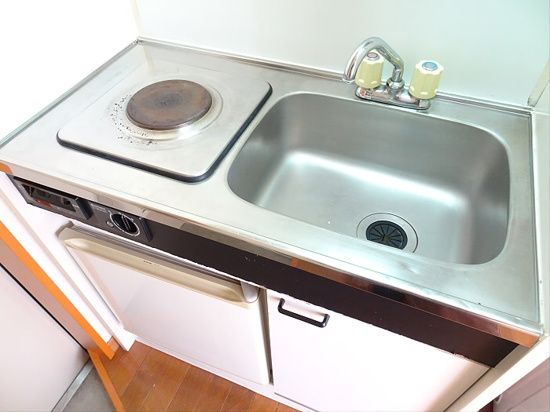 京王井の頭線 永福町駅 徒歩7分 2階建 築29年のキッチン写真