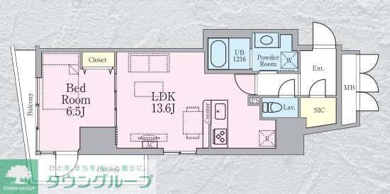 HAON 波音の間取り写真