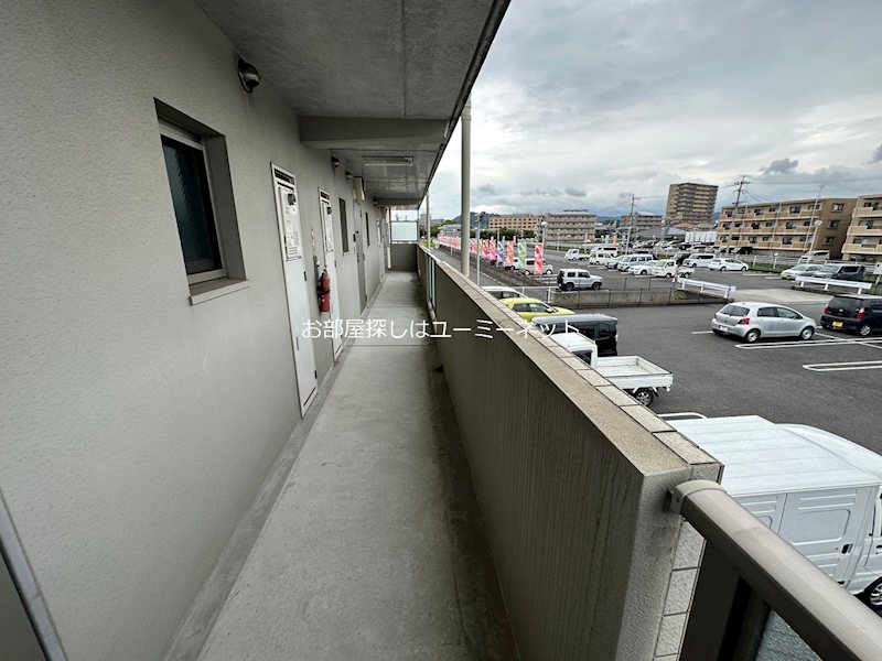 バルコニー　実際のお部屋とは異なる場合がございます。