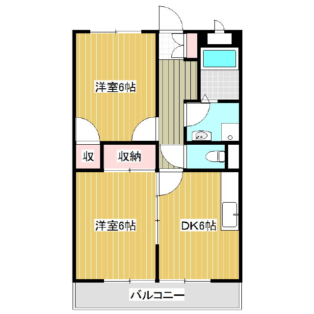サンライズやまとの間取り写真