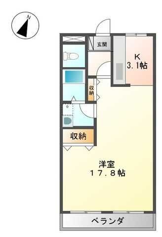 グランチェスタの間取り写真