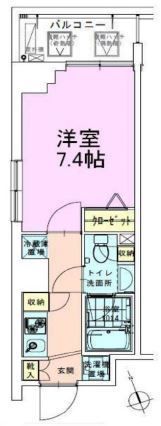 駒込レジデンス壱番館の間取り写真