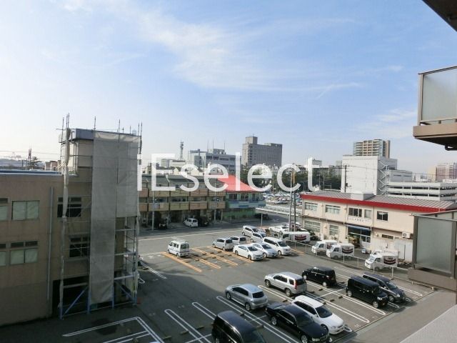 眺望　4階からの景色です。