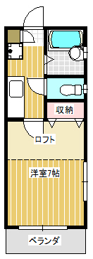 スカイファームIIの間取り