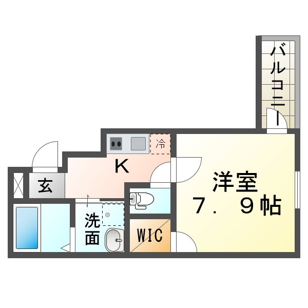 フジパレス塚口本町II番館の間取り写真