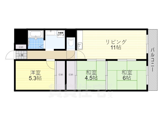 枚方壱番館の間取り