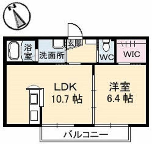 メルカート　Ｓ棟の間取り