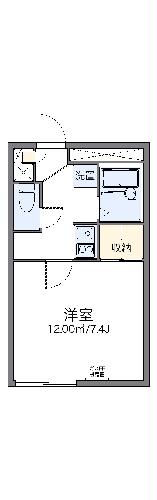 レオパレスイーストの間取り