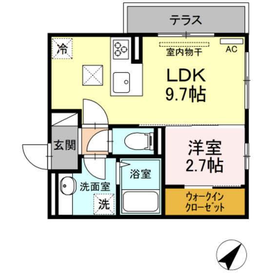 アネックス伍番館の間取り