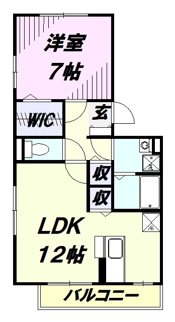 セジュールＺＥＮ　壱番館の間取り