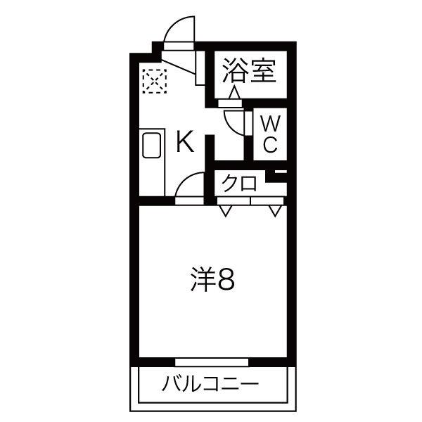 ベルシャトレ三島の間取り