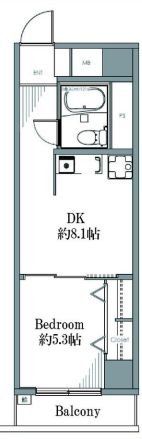 ダイアパレス生麦の間取り