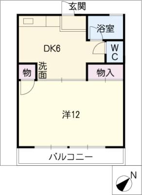 ラビデンスＳＡＷＡの間取り