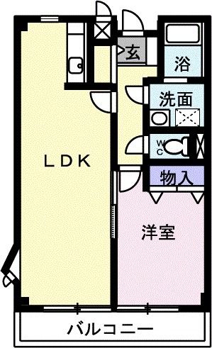 ファインリブＡの間取り