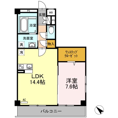 Ｌａ・ｎａｔｕｒｅ（ラ・ナチュール）の間取り