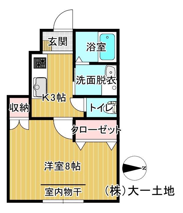 チュテレールＡ棟の間取り